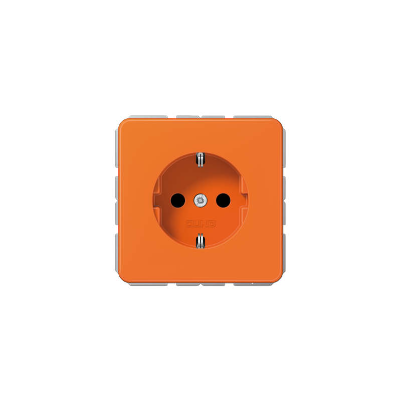 CD500 Schuko socket orange