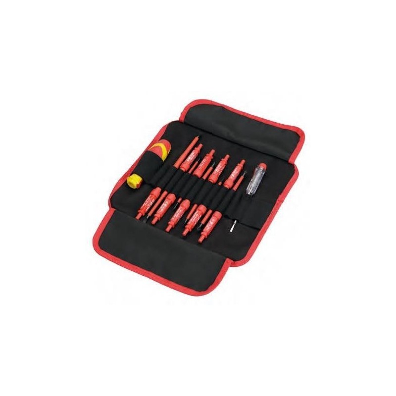 Kruvikeeraja kompl 11 os. 1000V vahet. otsad vutlaris