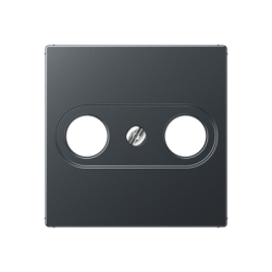 A561PLTV TV-FM center plate matt-anthracite
