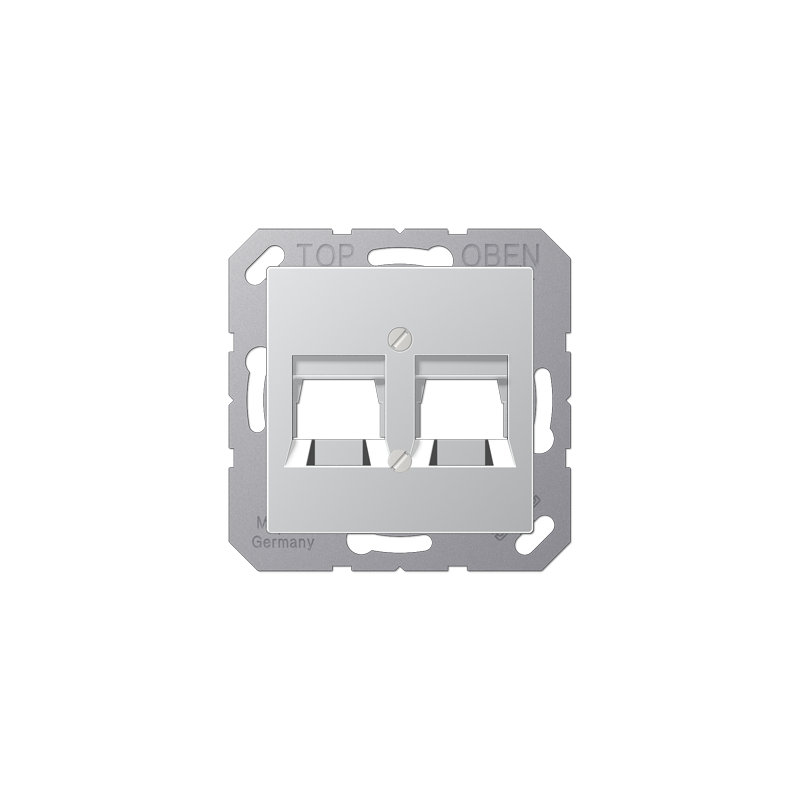 A1569-2WE 2x Keystone centre plate Alu