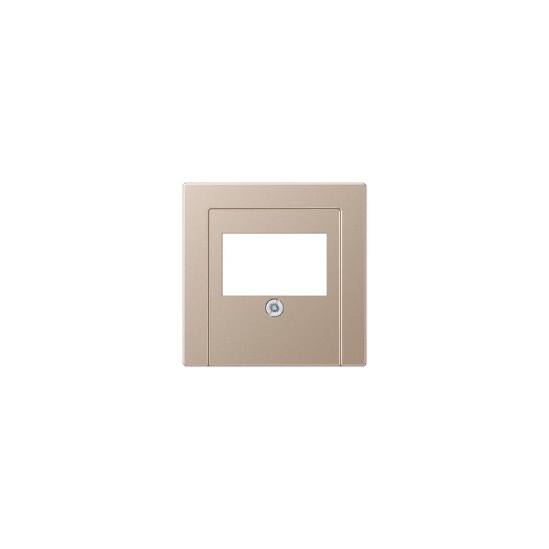 A569PLT loudspeaker / USB center plate champagne