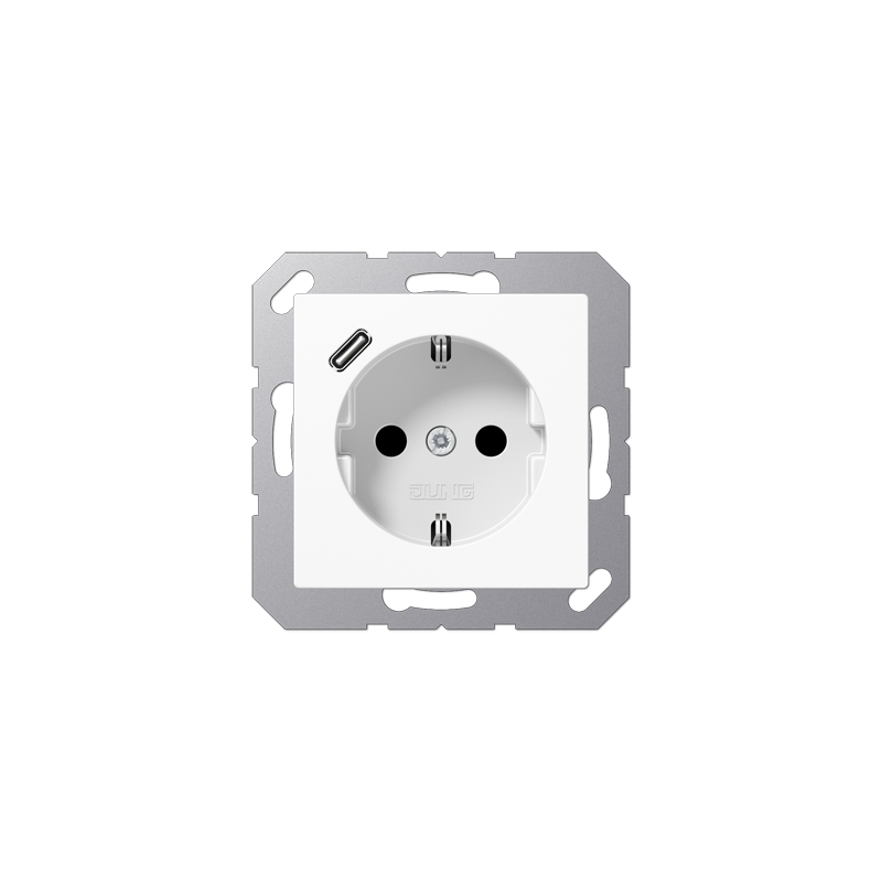 A seeria valge pistikupesa USB C