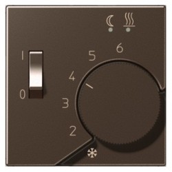 AFTR231PL floor heating thermostat cover (Eberle) mocha