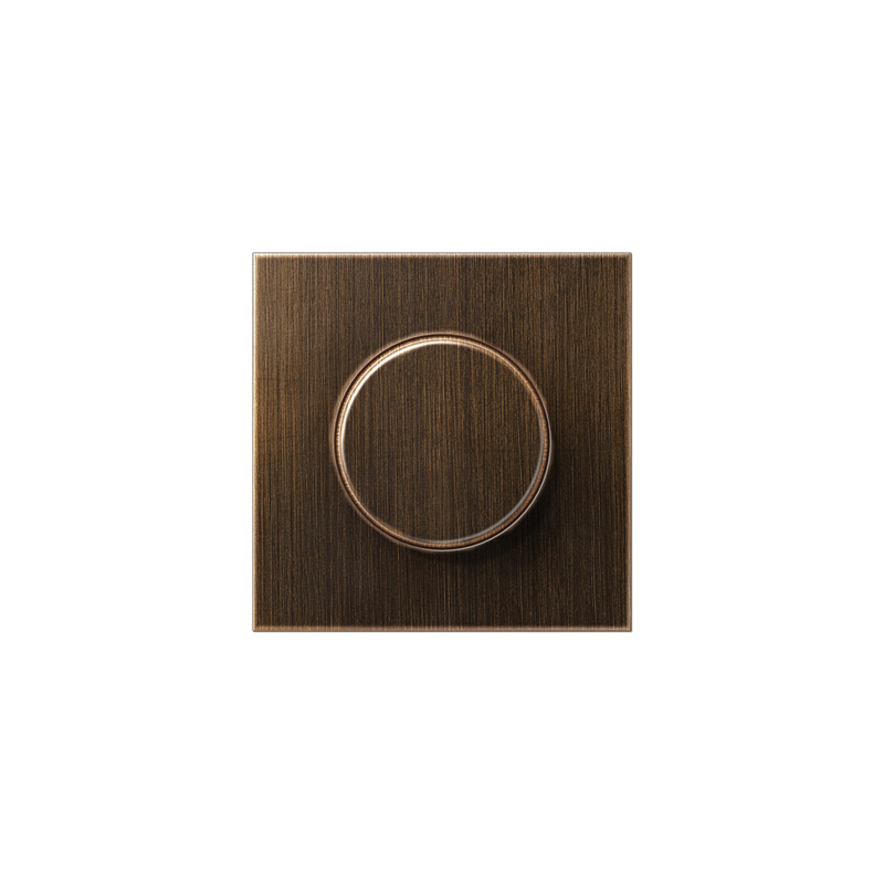 ME 1940 AT dimmeri center plate Antique brass