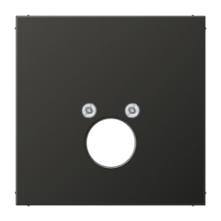 AL2962-1AN centre plate for loudspeaker socket Anthracite