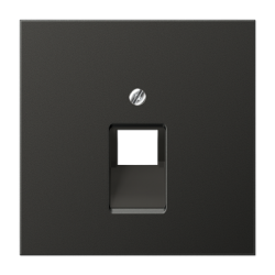 AL2969-1UA AN Centre plate 1-gang modular jack sockets Anthracite