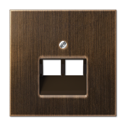 ME 2969-2 UA AT center plate Antique brass