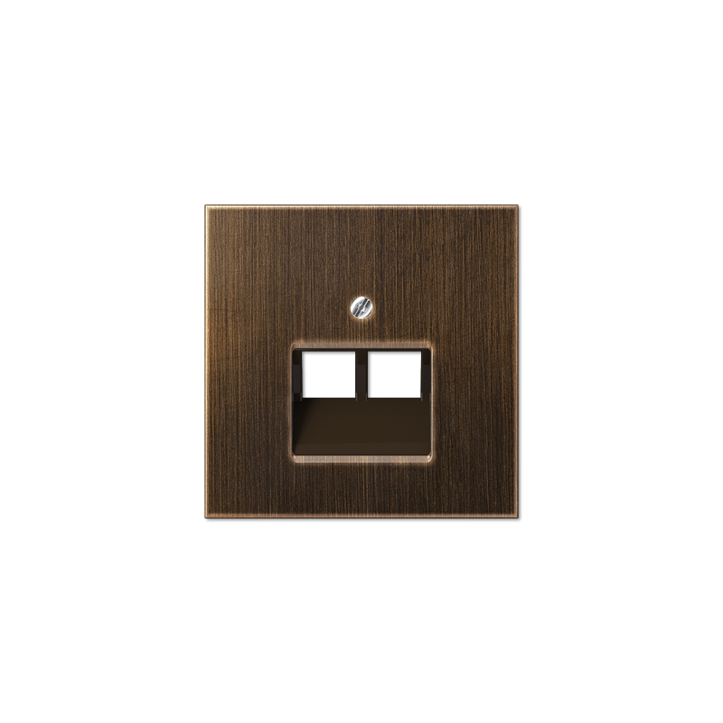 ME 2969-2 UA AT center plate Antique brass