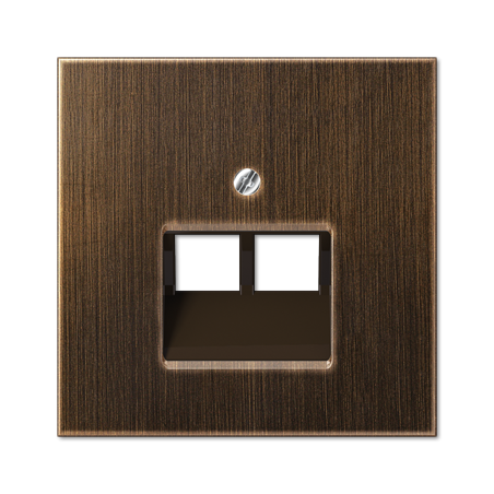 ME 2969-2 UA AT center plate Antique brass