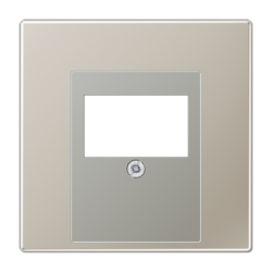 ES2969T USB / speaker centre plate Stainless steel