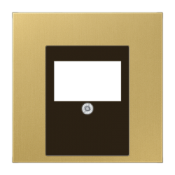 ME 2969T C kõlaripesa ja USB keskplaat Messing