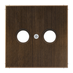 ME 2990 TV AT centre plate Antique brass