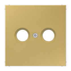ME 2990 TV C centre plate Classic brass