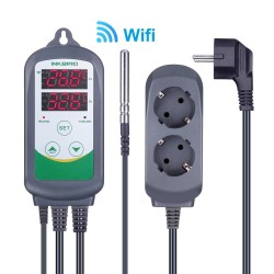 Wifi termostaat pistikupesaga 230V 10A välise anduriga