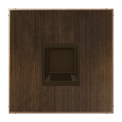 ME 1969-1 WE AT arvuti katteplaat keystone Antiik messing