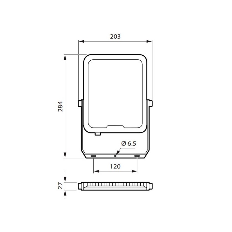 BVP164 LED 70W IP65 Ledinaire prožektor G3