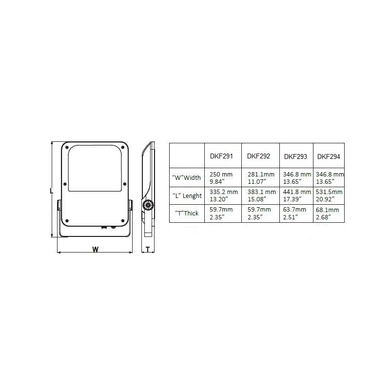 DKF 291 ODIN gen2 floodlight