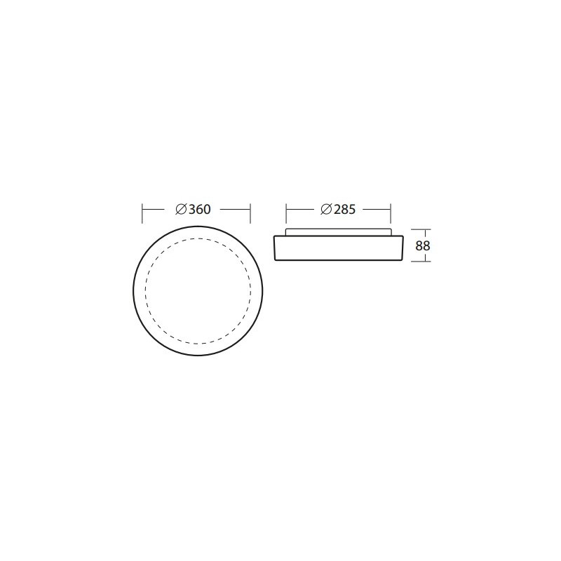 Elsa 3 plafoon 360mm